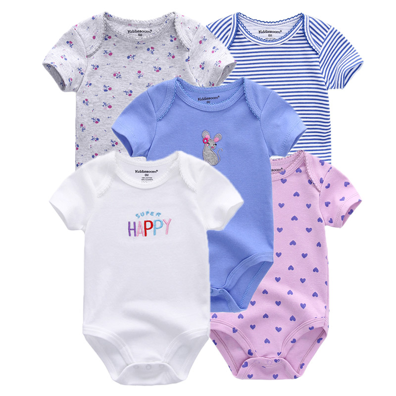 Baby Jumpsuit Daily Onesies Set (Set of 5)